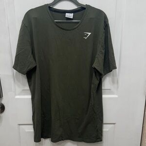 Gymshark Dark Green Short Sleeve Tee
